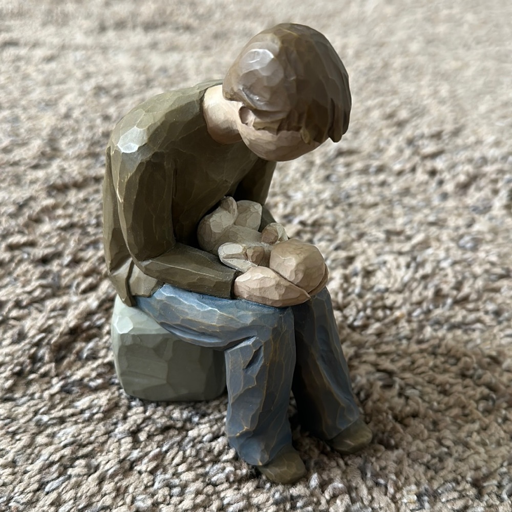 Willow tree “new dad” figurine